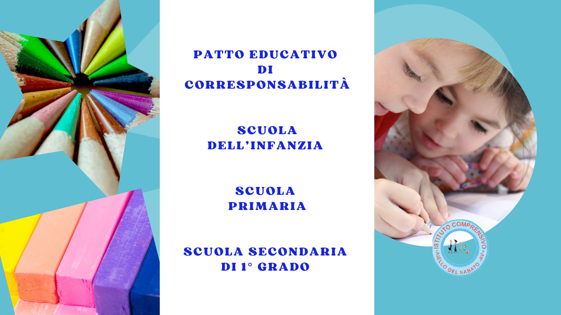 Patto educativo di corresponsabilità scuola dell'infanzia,primaria e secondaria di 1° grado