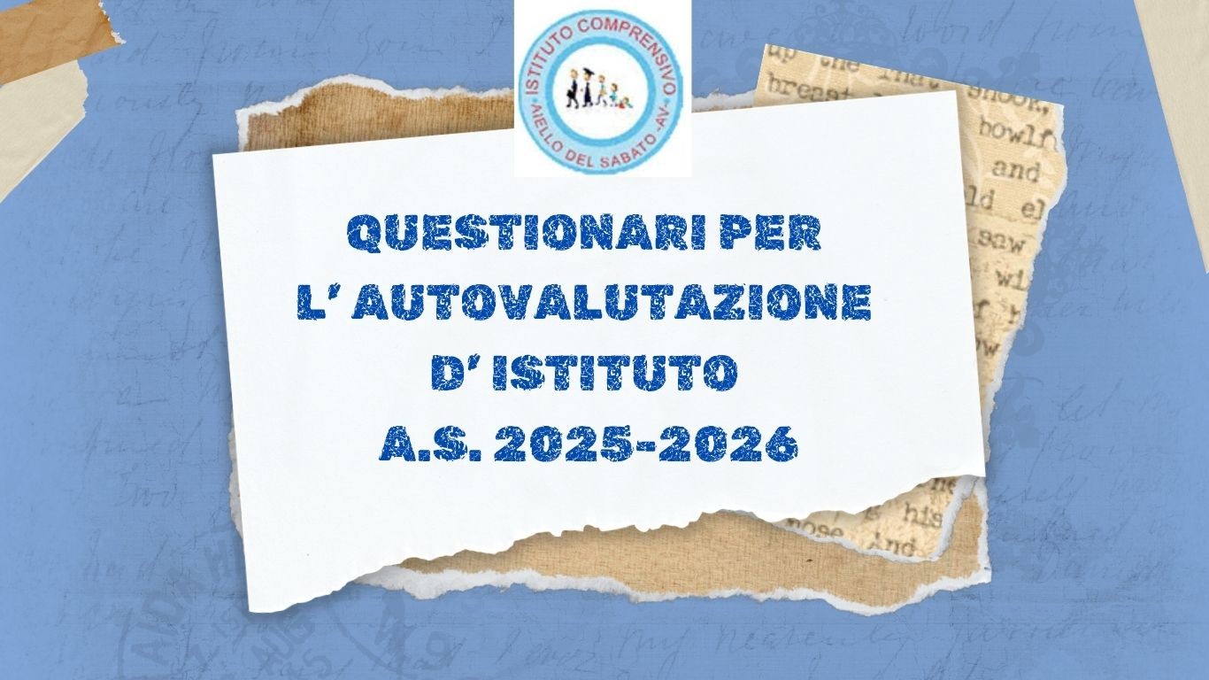 Questionari per l’ Autovalutazione d’ istituto a.s. 2025-2026